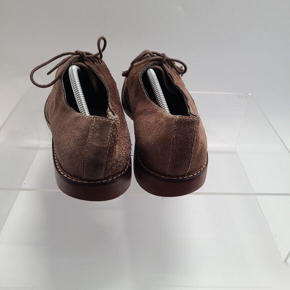 Aston Grey DUNCAN Suede Lace Up Oxfords Casual Dress Shoe Mens 10 *EUC Stylish - Picture 5 of 8